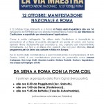 Manifestazione 12 Ottobre