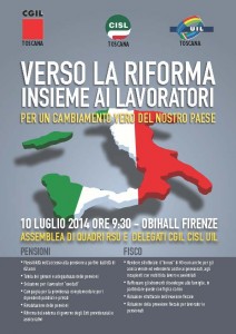 fronte VOLANTINO attivo regionale 10 LUGLIO '14