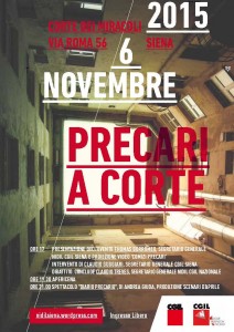 precariAcorte NIDIL Siena 6 nov 15