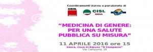 banner medicina di genere