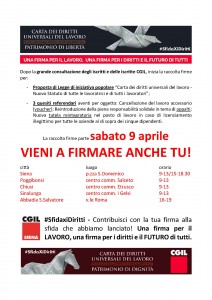 vol raccolta firme carta 9 aprile